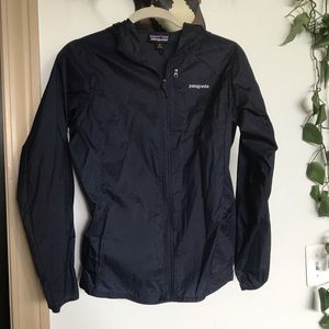 Patagonia navy blue shell